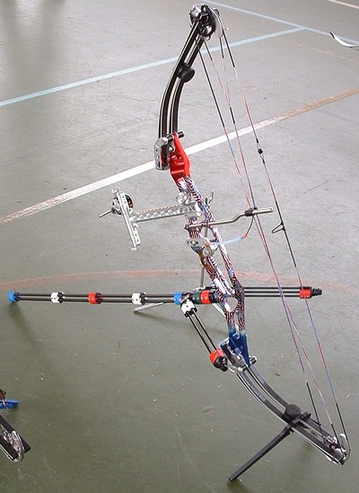 Lanceur de flèche de tir à l'arc en carbone pur, arc classique